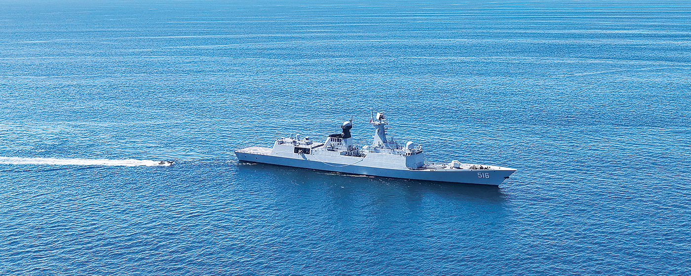 海軍某支隊組織訓練